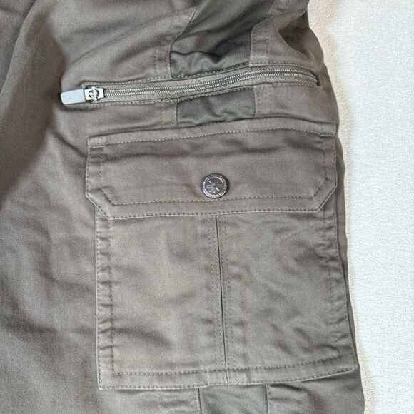 ScotteVest Margaux Cargaux Cargo Pants Women’s Small Travel Olive Green Pockets - Picture 6 of 12